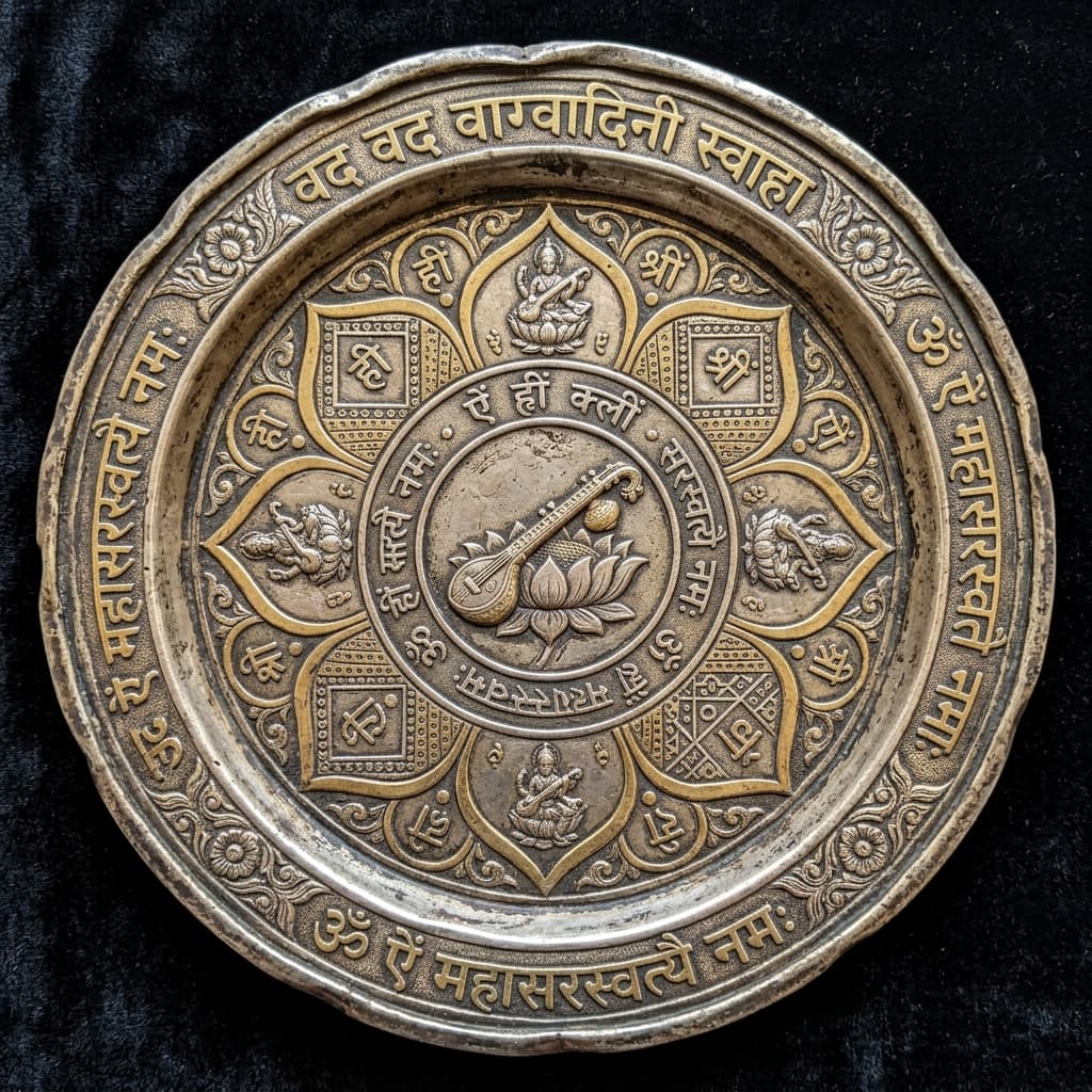 Saraswati Vak Yantra Mandala
