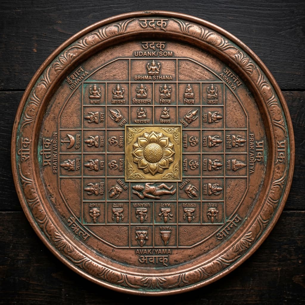 Vastu Purusha Mandala Plate