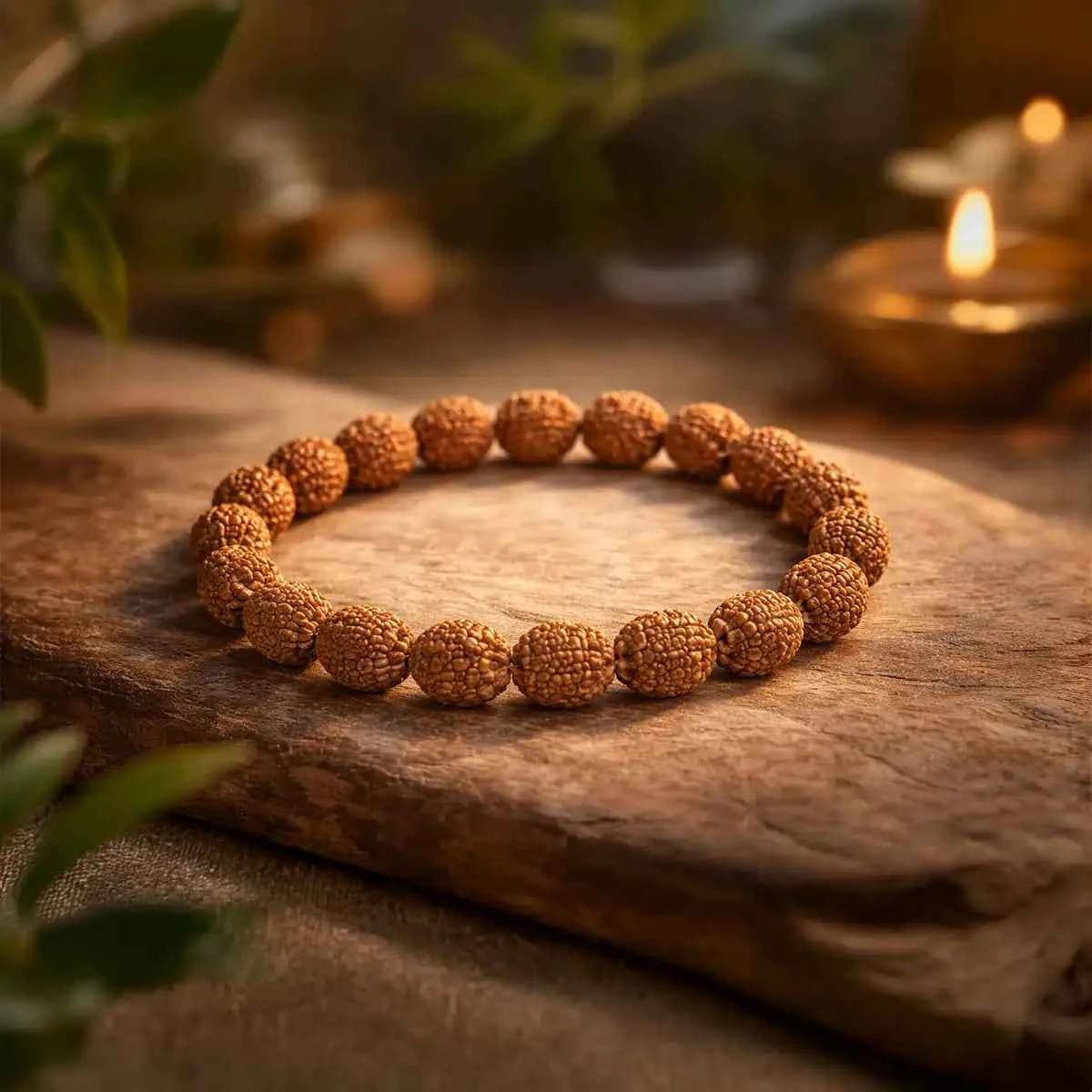 5 Mukhi Rudraksha Bracelet view 2