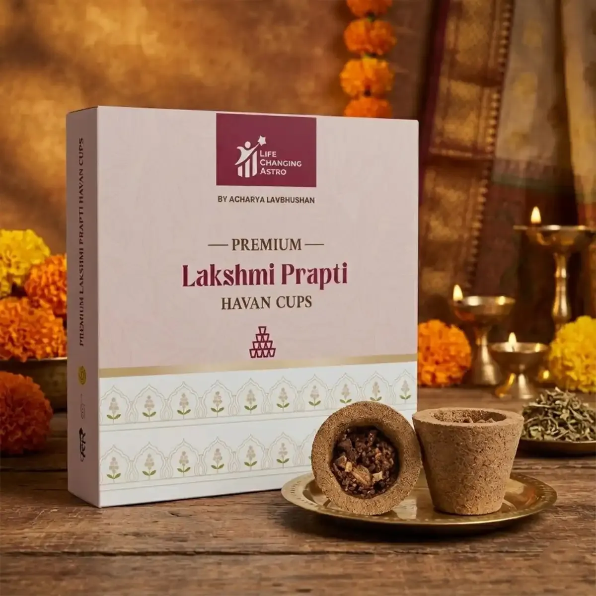 Premium Lakshmi Prapti Havan Cups view 2