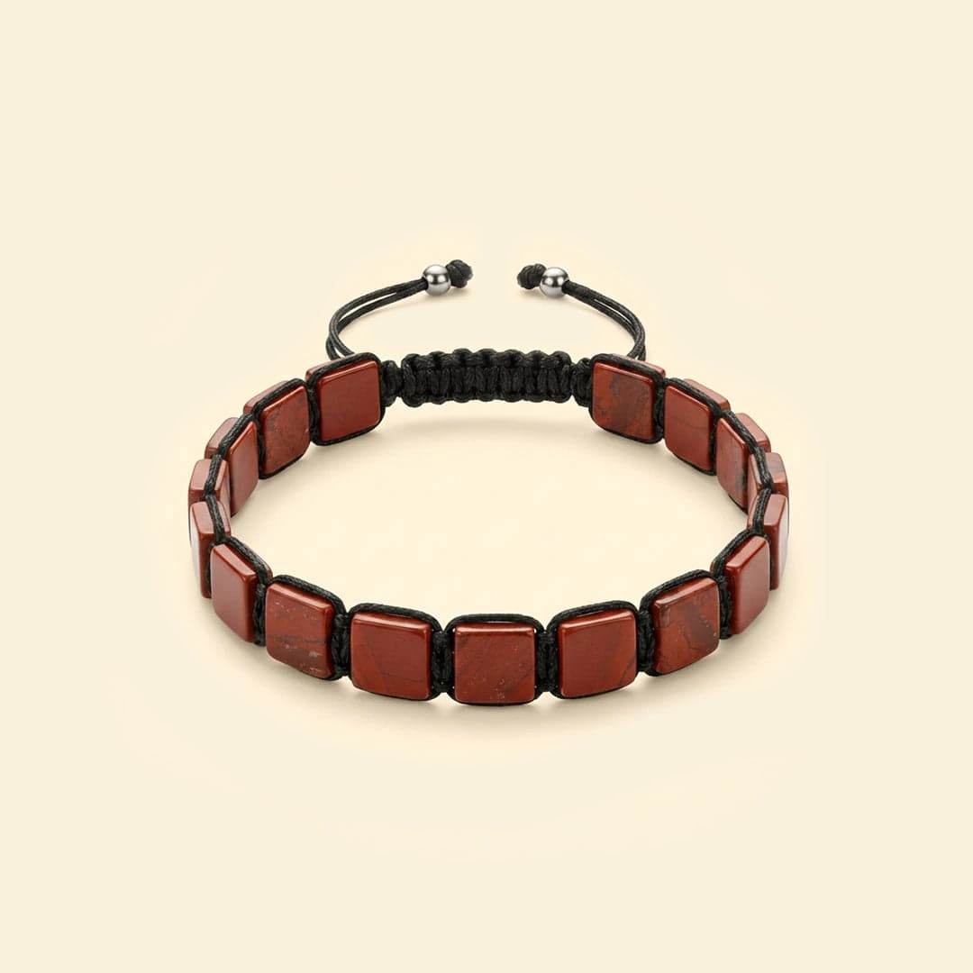 Red Jasper Bracelet - With Certificate / Regular view 2