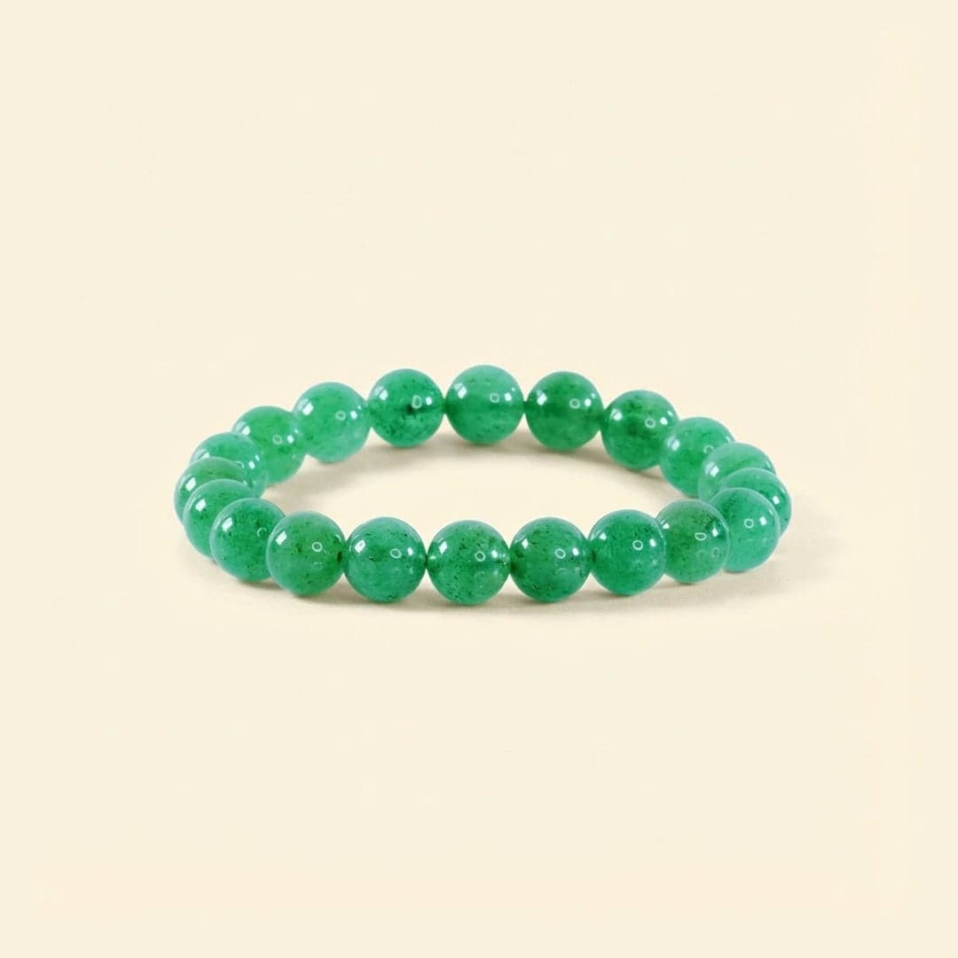 Green Strawberry Quartz Bracelet - With Certificate