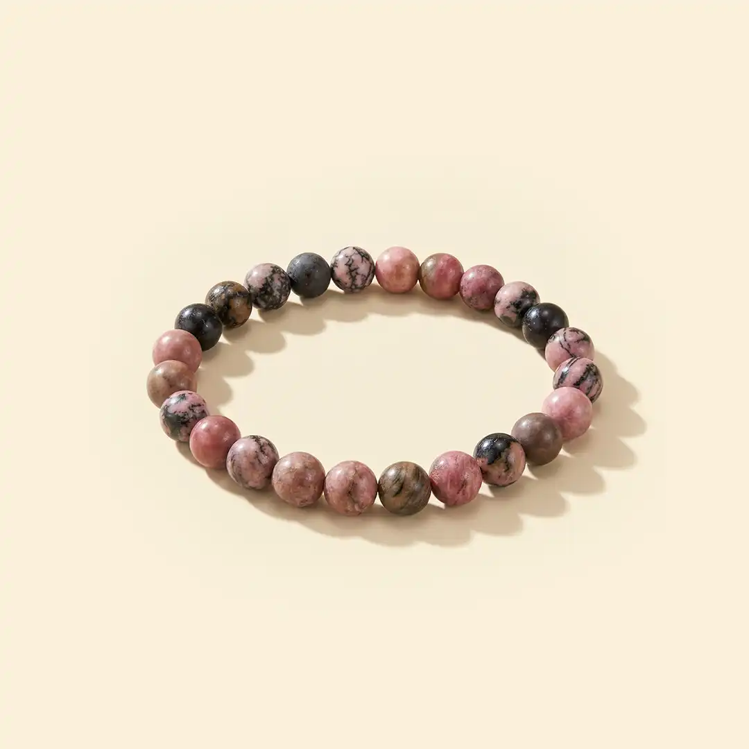Rhodonite Bracelet - With Certificate / Regular